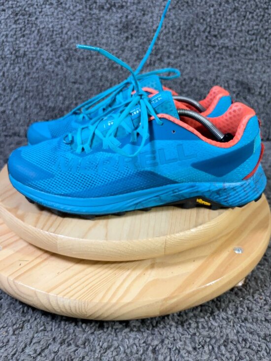 Merrell MTL Long Sky 2 Trail Running Shoes Mens Size 12 Blue Vibram Sneakers